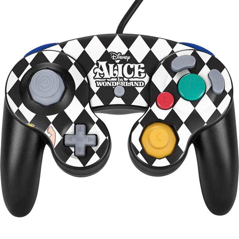 Disney Alice in Wonderland Queen of Hearts Off with their Head! Nintendo GameCube Controller Skin