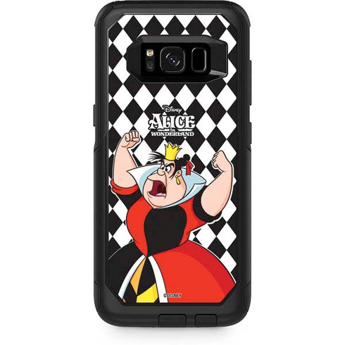 Disney Alice in Wonderland Queen of Hearts Off with their Head! Otterbox Commuter Galaxy Skin