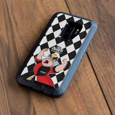 Disney Alice in Wonderland Queen of Hearts Off with their Head! Otterbox Defender Galaxy Skin