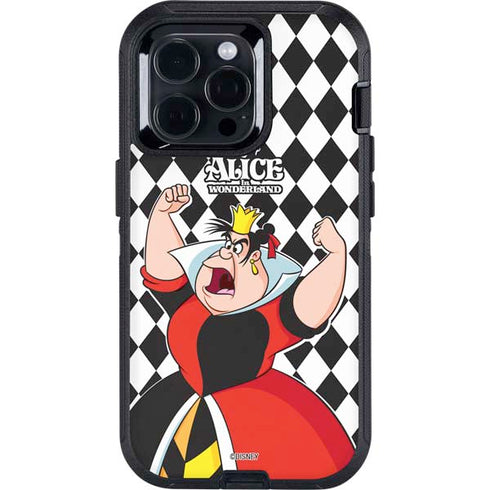 Disney Alice in Wonderland Queen of Hearts Off with their Head! Otterbox Defender iPhone Skin