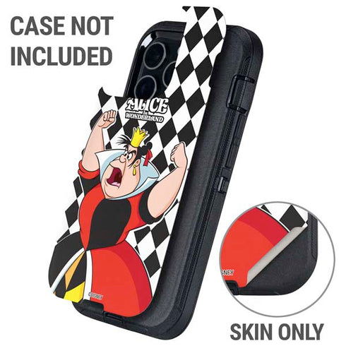 Disney Alice in Wonderland Queen of Hearts Off with their Head! Otterbox Defender iPhone Skin