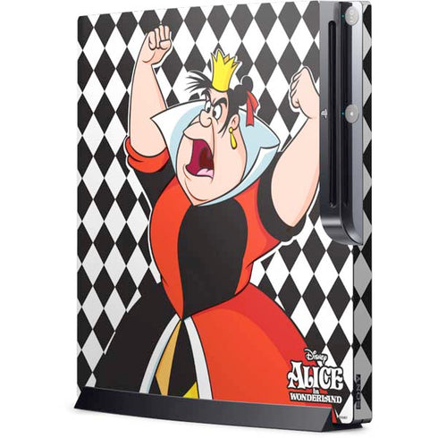 Disney Alice in Wonderland Queen of Hearts Off with their Head! Playstation 3 & PS3 Slim Skin