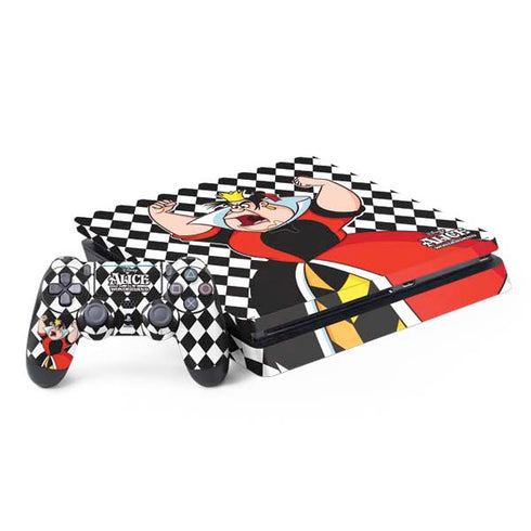 Disney Alice in Wonderland Queen of Hearts Off with their Head! PS4 Slim Bundle Skin