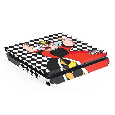Disney Alice in Wonderland Queen of Hearts Off with their Head! PS4 Slim Skin