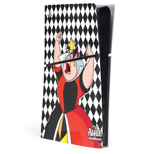 Disney Alice in Wonderland Queen of Hearts Off with their Head! PlayStation PS5 Skins