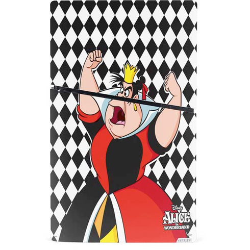Disney Alice in Wonderland Queen of Hearts Off with their Head! PS5 Slim Digital Edition Console Skin