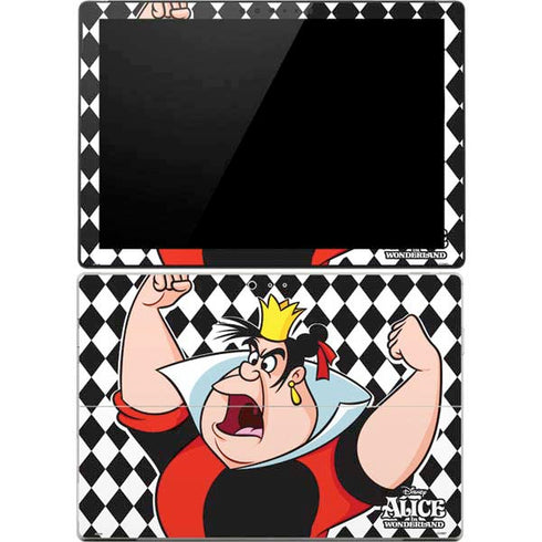 Disney Alice in Wonderland Queen of Hearts Off with their Head! Surface Pro 4 Skin