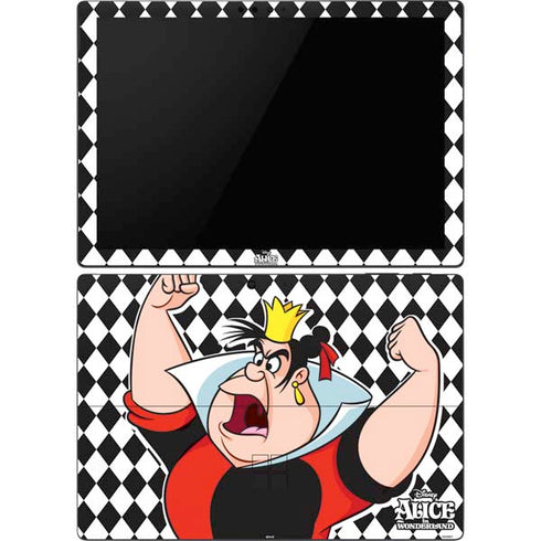 Disney Alice in Wonderland Queen of Hearts Off with their Head! Surface Pro 6 Skin