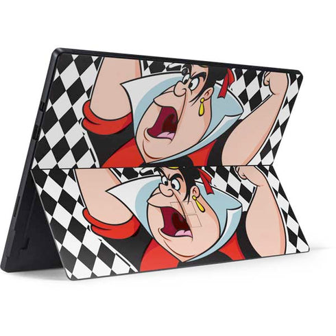 Disney Alice in Wonderland Queen of Hearts Off with their Head! Surface Pro 7 Skin
