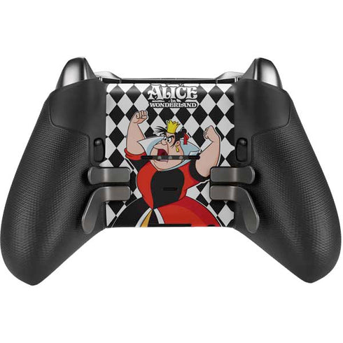 Disney Alice in Wonderland Queen of Hearts Off with their Head! Xbox Elite Wireless Controller Series 2 Skin