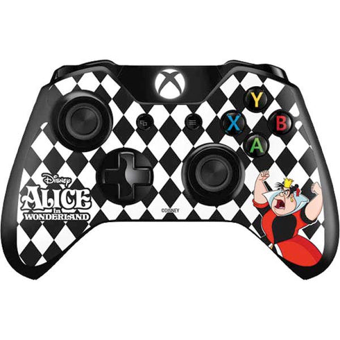 Disney Alice in Wonderland Queen of Hearts Off with their Head! Xbox One Controller Skin