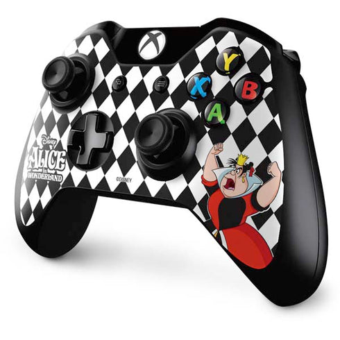 Disney Alice in Wonderland Queen of Hearts Off with their Head! Xbox One Controller Skin