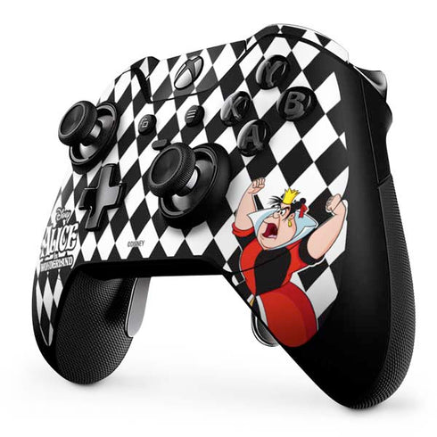 Disney Alice in Wonderland Queen of Hearts Off with their Head! Xbox One Elite Controller Skin