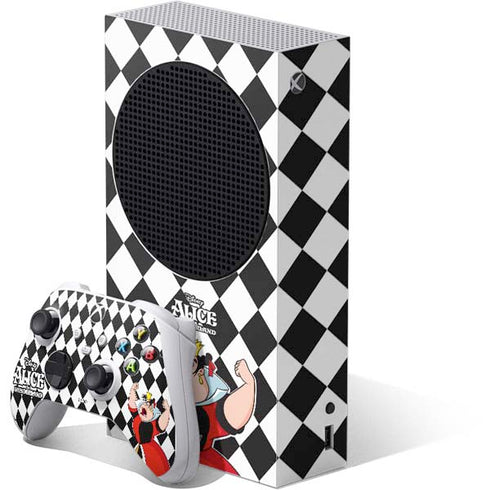 Disney Alice in Wonderland Queen of Hearts Off with their Head! Xbox Series S Skins