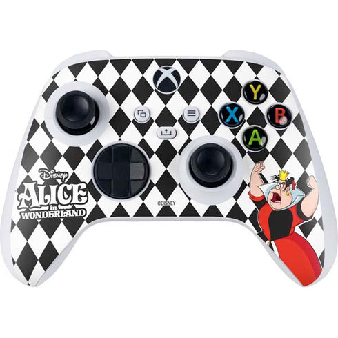 Disney Alice in Wonderland Queen of Hearts Off with their Head! Xbox Series S Skins