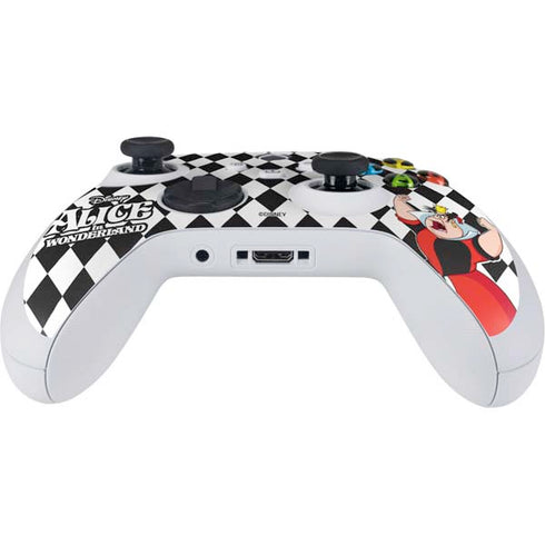 Disney Alice in Wonderland Queen of Hearts Off with their Head! Xbox Series S Controller Skin