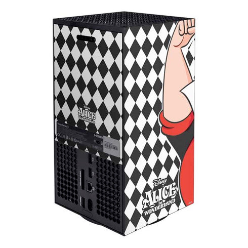 Disney Alice in Wonderland Queen of Hearts Off with their Head! Xbox Series X Bundle Skin