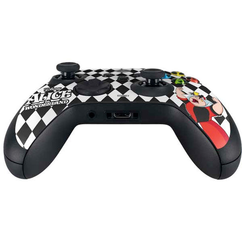 Disney Alice in Wonderland Queen of Hearts Off with their Head! Xbox Series X Controller Skin