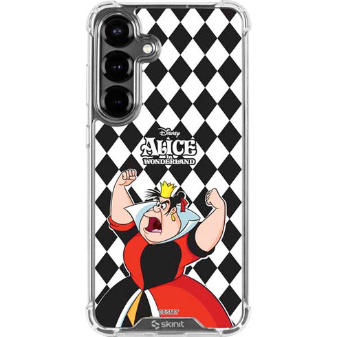 Disney Alice in Wonderland Queen of Hearts Off with their Head! Galaxy S26 Clear Case
