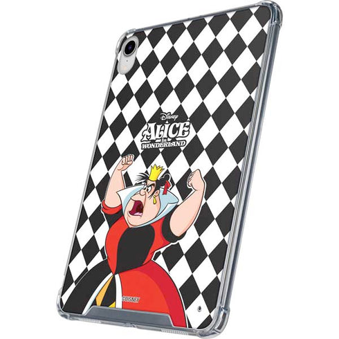 Disney Alice in Wonderland Queen of Hearts Off with their Head! iPad 11th Gen (2025) Clear Case