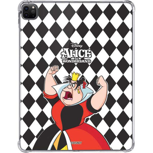 Disney Alice in Wonderland Queen of Hearts Off with their Head! iPad Pro 11in (2024) Clear Case