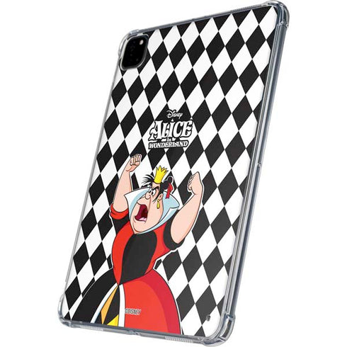 Disney Alice in Wonderland Queen of Hearts Off with their Head! iPad Pro 11in (2024) Clear Case