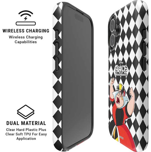 Disney Alice in Wonderland Queen of Hearts Off with their Head! iPhone 16 Plus Magsafe Impact Case