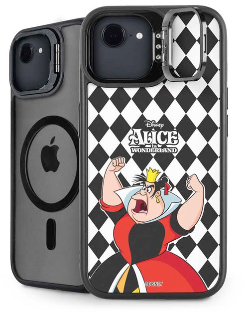 Disney Alice in Wonderland Queen of Hearts Off with their Head! iPhone 16e Kickstand Case