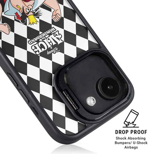 Disney Alice in Wonderland Queen of Hearts Off with their Head! iPhone 16e Kickstand Case
