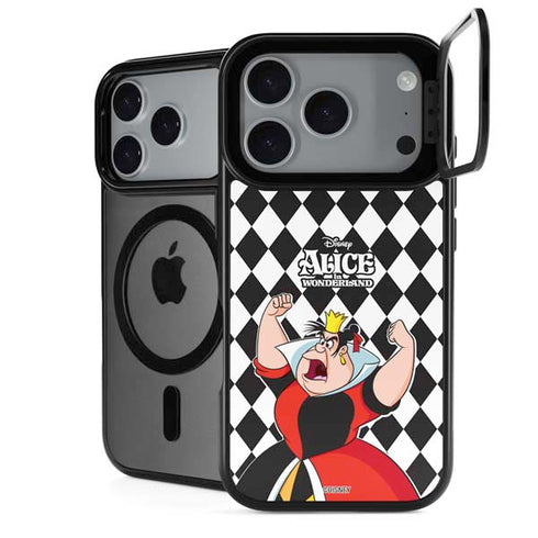 Disney Alice in Wonderland Queen of Hearts Off with their Head! iPhone 18 Pro Kickstand Case
