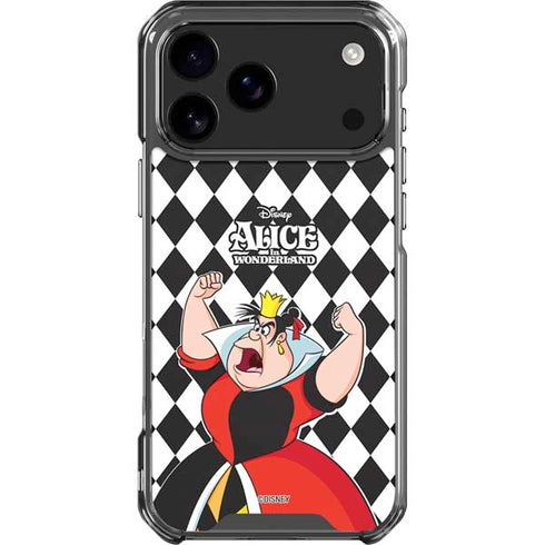 Disney Alice in Wonderland Queen of Hearts Off with their Head! iPhone 18 Pro Max Clear Case
