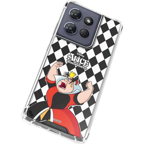 Disney Alice in Wonderland Queen of Hearts Off with their Head! Moto G Play 5G (2025) Clear Case