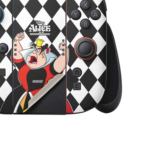 Disney Alice in Wonderland Queen of Hearts Off with their Head! Nintendo Switch 2 (2025) Joy-Con Controller Skin