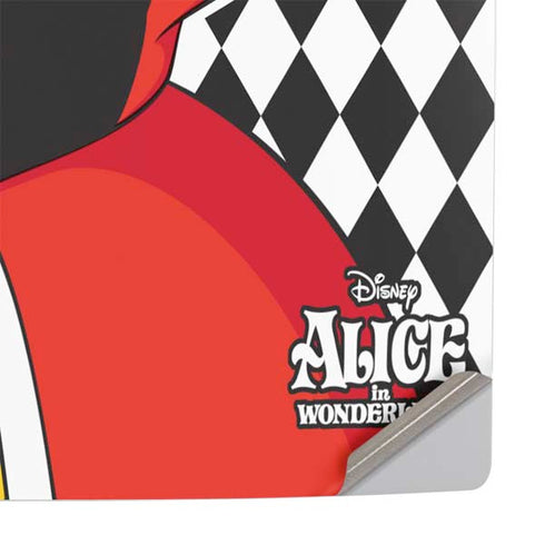 Disney Alice in Wonderland Queen of Hearts Off with their Head! PS5 Pro Console Skin