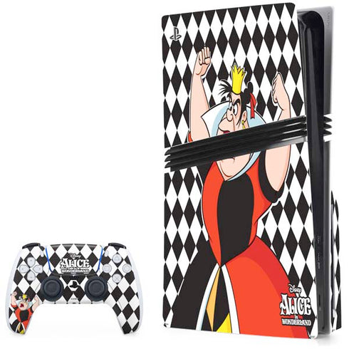 Disney Alice in Wonderland Queen of Hearts Off with their Head! PlayStation PS5 Skins