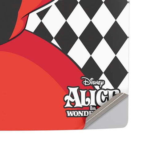 Disney Alice in Wonderland Queen of Hearts Off with their Head! PS5 Pro Disk Console Skin