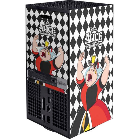 Disney Alice in Wonderland Queen of Hearts Off with their Head! XBox Series X Digital Edition Bundle Skin