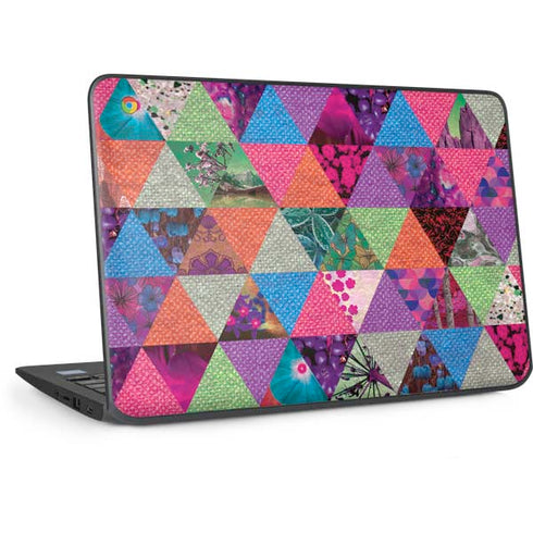 Quilted Spring HP Chromebook Skin