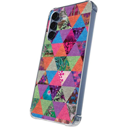 Quilted Spring Galaxy A55 5G Clear Case