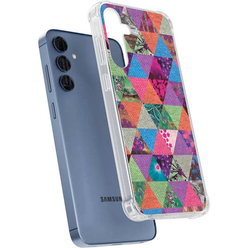 Quilted Spring Galaxy A55 5G Clear Case