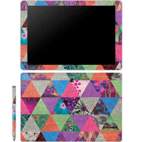 Quilted Spring Galaxy Book 12in Skin