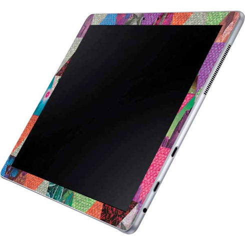 Quilted Spring Galaxy Book 12in Skin
