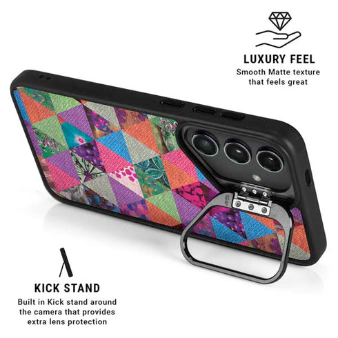 Quilted Spring Galaxy S24 Kickstand Case