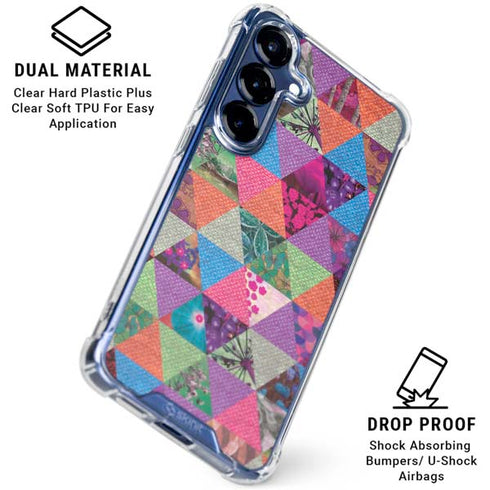 Quilted Spring Galaxy S25 Clear Case