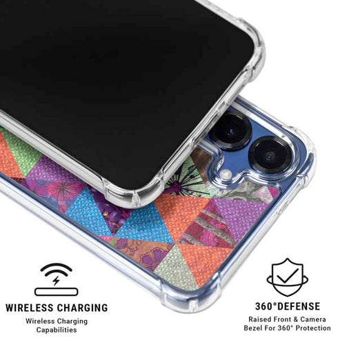 Quilted Spring Galaxy S25 FE Clear Case