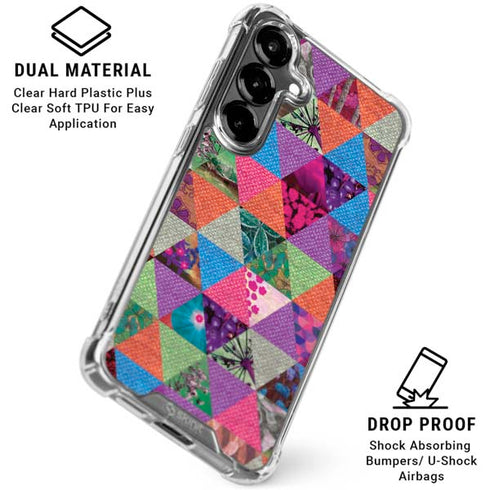 Quilted Spring Galaxy S26 Clear Case