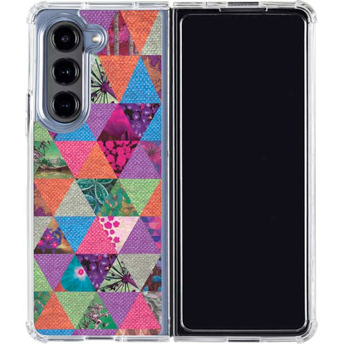 Quilted Spring Galaxy Z Fold5 5G Clear Case