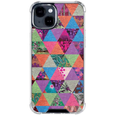 Quilted Spring iPhone 15 Clear Case