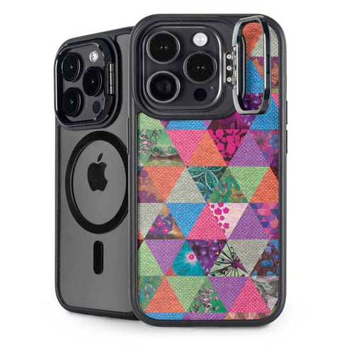 Quilted Spring iPhone 15 Pro Kickstand Case