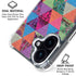 Quilted Spring iPhone 16 Plus Clear Case